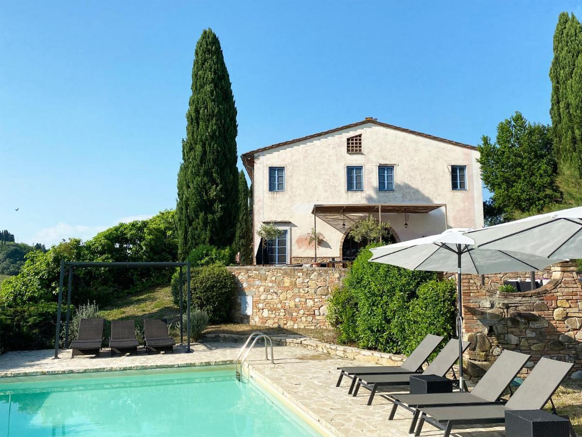 Villa Tre Colli - In The Heart Of Tuscany Чертальдо Екстер'єр фото