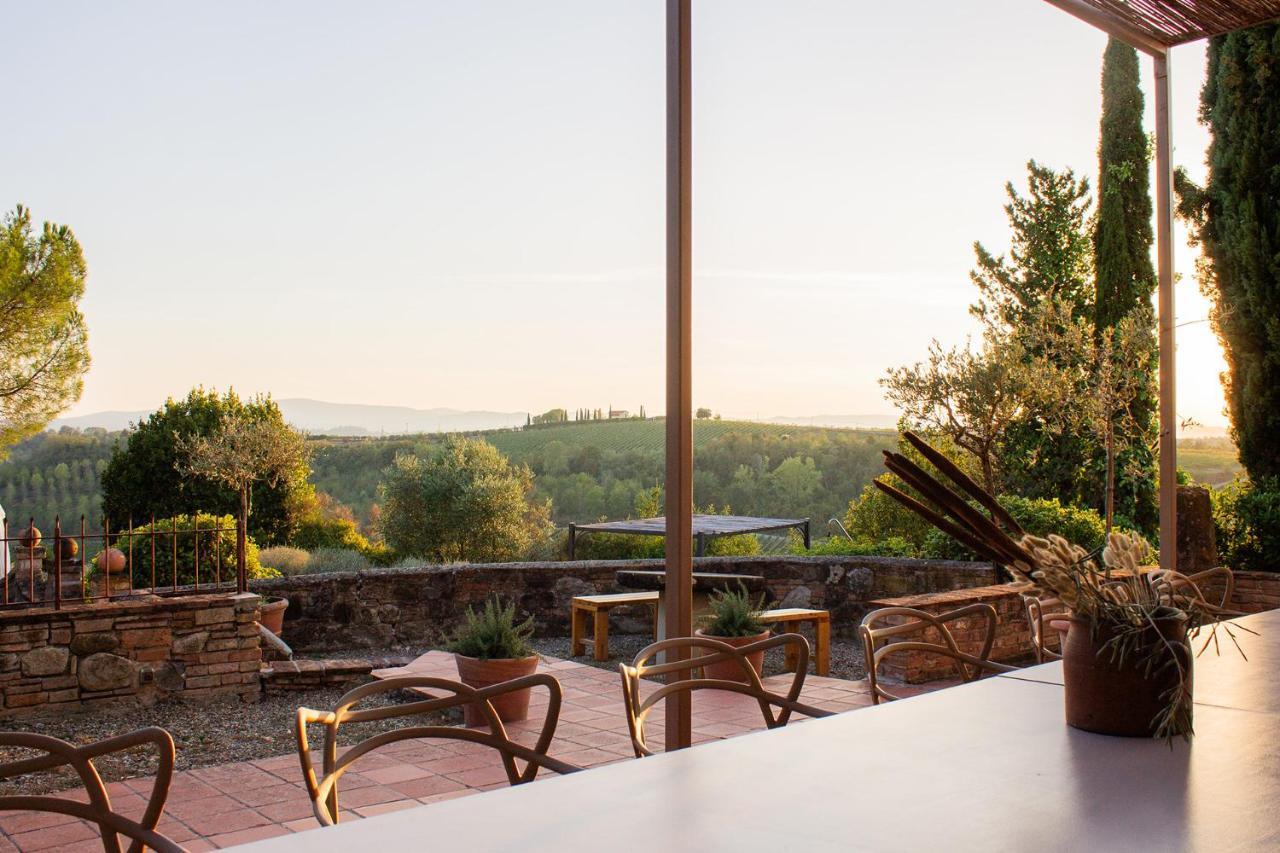 Villa Tre Colli - In The Heart Of Tuscany Чертальдо Екстер'єр фото