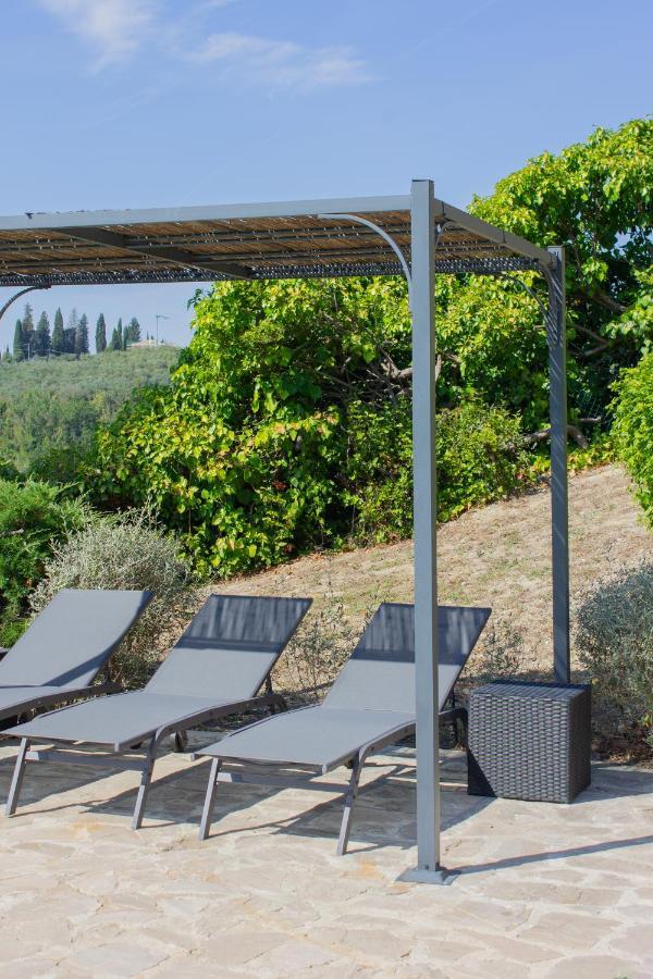 Villa Tre Colli - In The Heart Of Tuscany Чертальдо Екстер'єр фото